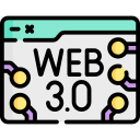 internet 3.0 icon