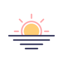 puesta de sol icon