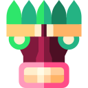 máscara tiki icon