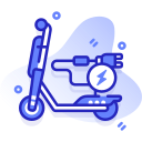 scooter electrico icon