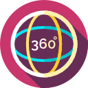 360 grados icon