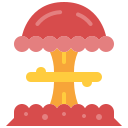 explosión nuclear icon