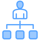 estructura de organización icon