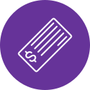 cheque icon