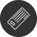 cheque icon