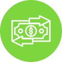 Cash flow icon