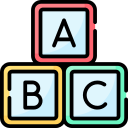 bloque abecedario icon