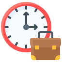 tiempo de trabajo icon