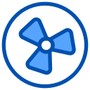 energía nuclear icon