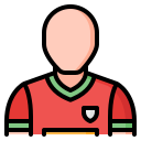 jugador de fútbol icon