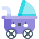 carrito de bebé icon