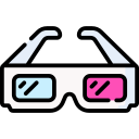 gafas 3d icon