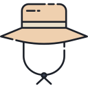 sombrero de explorador icon