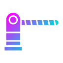 barrera de estacionamiento icon