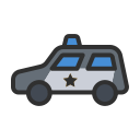 coche de policía icon