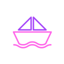 barco de papel icon