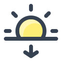 puesta de sol icon