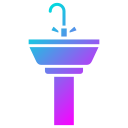 lavabo para lavar el cabello icon