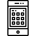 스마트 폰 icon