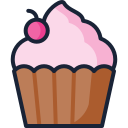 cup-cake icoon