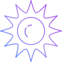 luz del sol icon