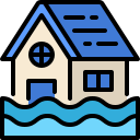 casa inundada icon