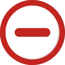 negativo icon