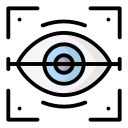 escáner ocular icon