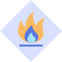 inflamable icon