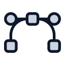 bézier icon