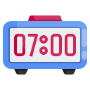 reloj digital icon