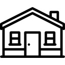 Country family house icon