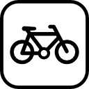 señal de bicicleta icon