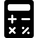 calculadora simple icon