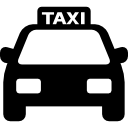 frontal taxi icon