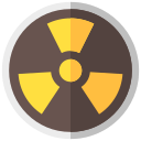 energía nuclear icon