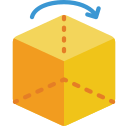 cubo 3d icon