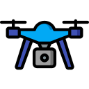 dron de cámara icon