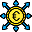 Money growth icon