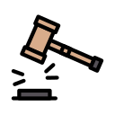 martillo legal icon