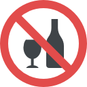 no alcohol 