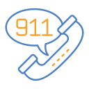 llamada al 911 icon