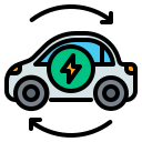 coche eléctrico icon