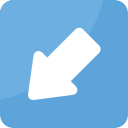 flecha diagonal icon