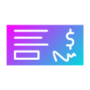 cheque icon