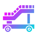 escaleras de avión icon