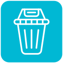 tacho de reciclaje icon