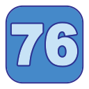 76 