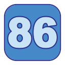 86 