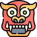 máscara de barong icon